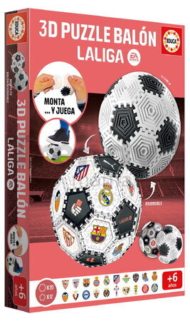 Puzzle futbalová lopta 3D Puzzle Ball Educa 32 dielov od 6 rokov EDU20339