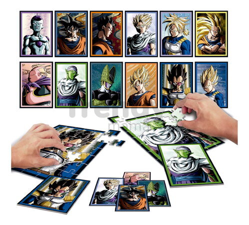 Puzzle Battle Dragon Ball Z Educa 12 druhov puzzle 504 dielikov od 7 rokov