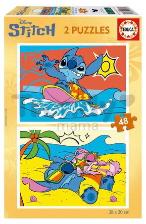 Puzzle Stitch Educa 2 × 48 dílků od 4 let