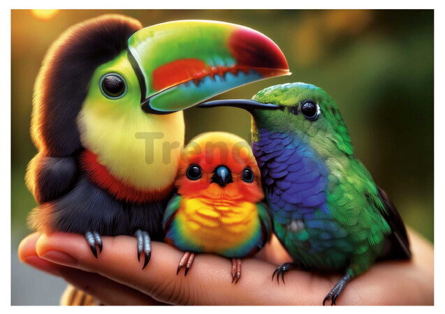 Puzzle Baby Birds Educa 200 dielov od 6 rokov EDU20497