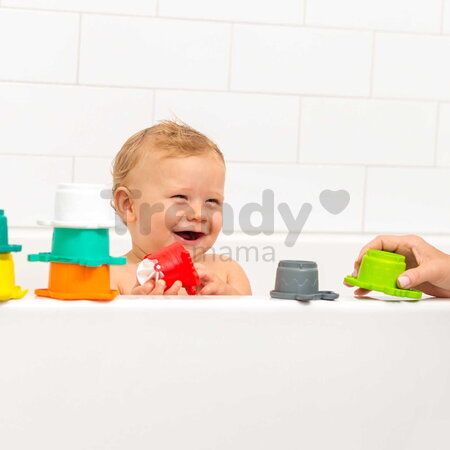 Skladacia veža do vane Stack O' Fun Infantino s mlynčekom od 9 mes INF205039