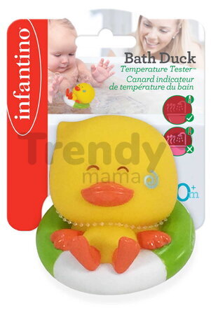 Kačička do vane Bath Duck Temperature Tester Infantino s tepelným senzorom od 0 mes INF205052