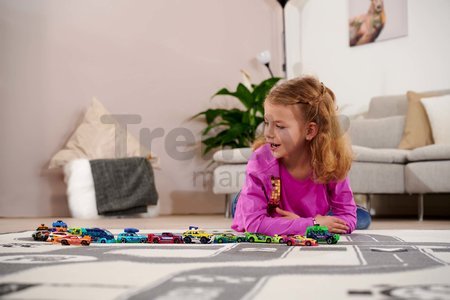 Autíčka zberateľské s neónovým efektom Tune Up's 3 Majorette kovové 28 prekvapení dĺžka 7,5 cm od 5 rokov