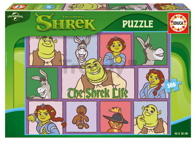 Puzzle Shrek Dreamworks Educa 300 dílků od 8 let