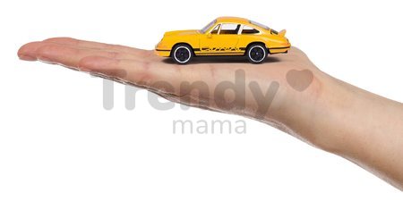 Autíčko Porsche Motorsport Majorette so zberateľskou kartičkou kovové 6 druhov dĺžka 7,5 cm
