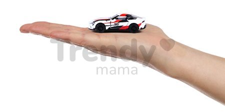 Autíčka pretekárske Toyota Racing 5 Pieces Giftpack Majorette kovové dĺžka 7,5 cm sada 5 druhov v darčekovom balení