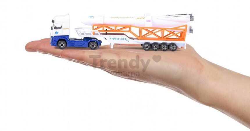 Transportér mestský City Transporter Majorette kovový s pohyblivými časťami 20 cm dĺžka rôzne druhy
