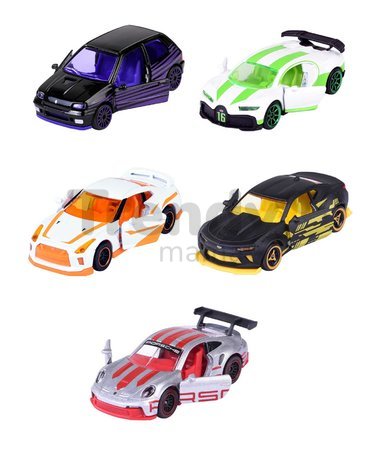 Autíčka Limited Edition 10 Giftpack 5 Pieces Majorette kovové dĺžka 7,5 cm sada 5 druhov v darčekovom balení