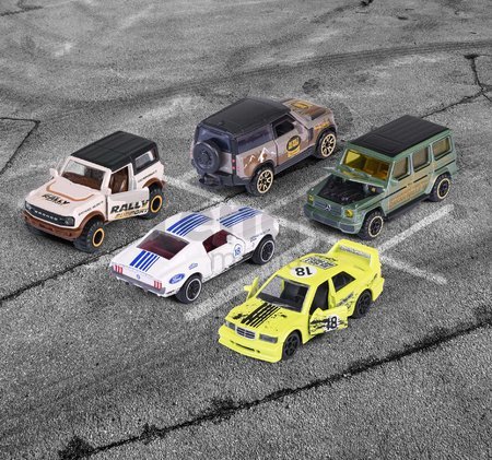 Autíčka Castheads Series 5 Pieces Giftpack Majorette kovové dĺžka 7,5 cm sada 5 druhov v darčekovom balení