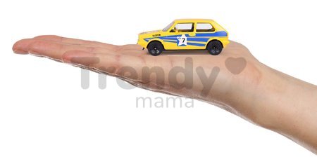 Autíčka VW The Originals Majorette kovové s nálepkami dĺžka 7,5 cm sada 2 druhov 3 varianty