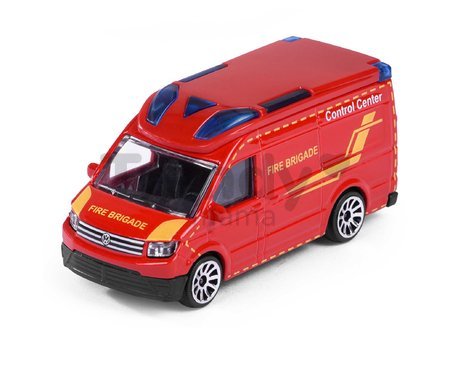 Autíčko zásahové S.O.S. Vehicles Majorette otvárateľné 7,5 cm dĺžka 6 rôznych druhov