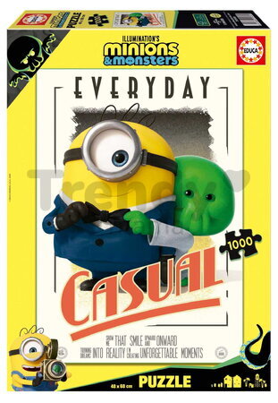 Puzzle Minions Educa 1000 dílků a Fix lepidlo