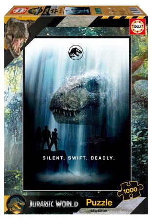Puzzle Jurassic World Educa 1000 dílků a Fix lepidlo