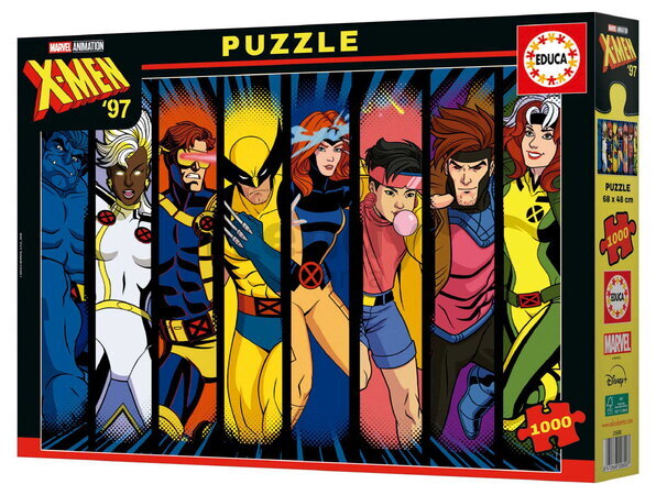 Puzzle X-Men 1997 Educa 1000 dielov od 11 rokov EDU20600