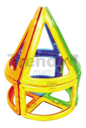 Stavebnica magnetická Oblúky Curve Set Basic Magformers 20 dielov