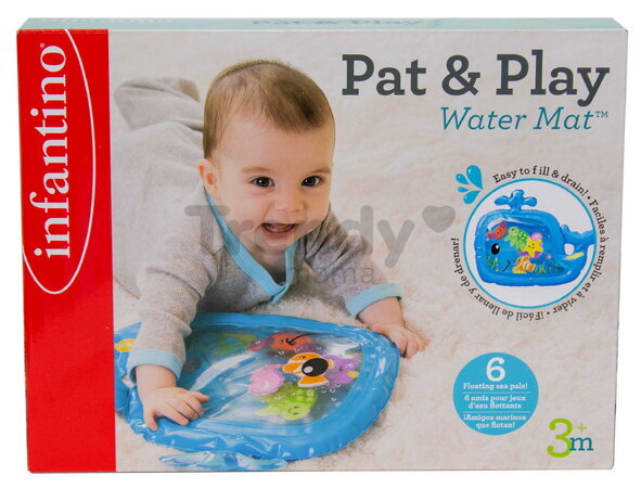 Hrací pult s vodou Akvárium Pat & Play Water Mat Infantino so zvieratkami od 3 mes INF206685