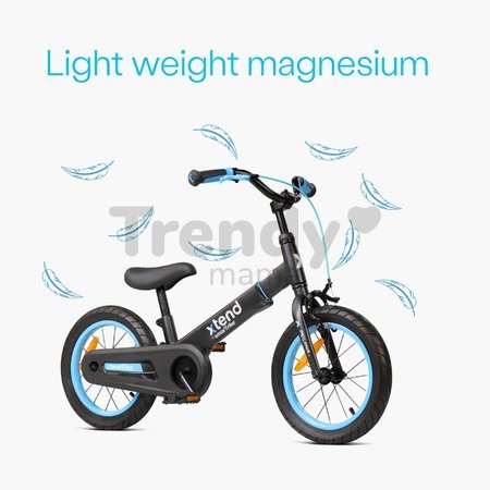 Bicykel a odrážadlo 2v1 Xtend Bike Blue smarTrike rozšíriteľný rám z magnézia s výškovo nastaviteľným sedadlom a riadidlami s prednou brzdou od 3 do 7