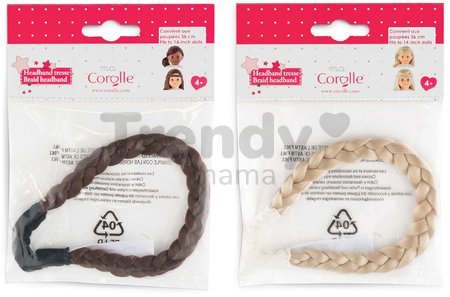 Čelenky Braid Headbands Ma Corolle pre 36 cm bábiku od 4 rokov