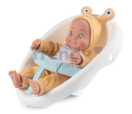 Chodítko a kočík pre bábiku Croc Baby Walker MiniKiss 3in1 Smoby s brzdou a bezpečnostným pásom od 12 mes