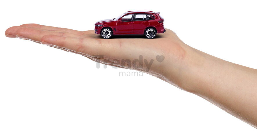 Mașinuțe BMW Giftpack Majorette set metalic de 5 tipuri în ambalaj cadou, lungime 7,5 cm, 1:64