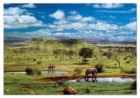 Puzzle Národný park Tsavo, Kenya Educa 500 dielov od 11 rokov