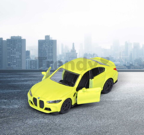 Garáž s predvádzacou platformou BMW Showroom Majorette s kovovým modelom autíčka 1:64 MJ2106000