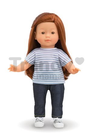 Oblečenie Striped T-shirt Grey Ma Corolle pre 36 cm bábiku od 4 rokov