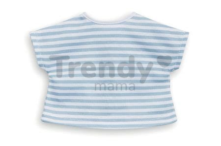 Oblečenie Striped T-shirt Grey Ma Corolle pre 36 cm bábiku od 4 rokov