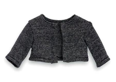 Oblečenie Cardigan Black Ma Corolle pre 36 cm bábiku od 4 rokov