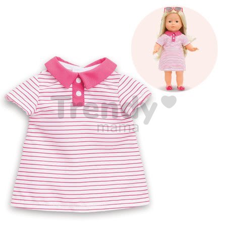 Oblečenie Polo Dress Pink Ma Corolle pre 36 cm bábiku od 4 rokov