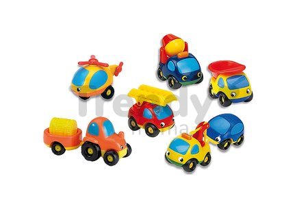 Súprava 8 autíčok Vroom Planet Smoby dĺžka 7 cm od 12 mes