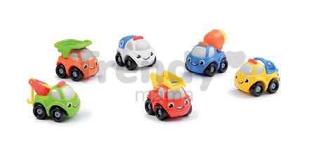Autíčka Vroom Planet Smoby pracovné bez obalu 6 druhov dĺžka 7 cm od 12 mes