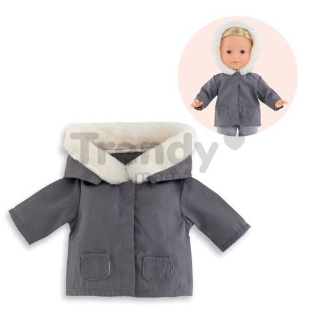 Oblečenie Parka Grey Ma Corolle pre 36 cm bábiku od 4 rokov