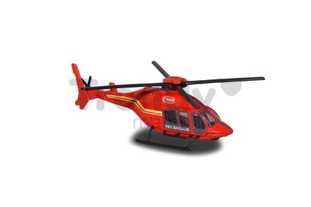 Vrtuľník Helicopter Majorette kovový 13 cm dĺžka 6 rôznych druhov