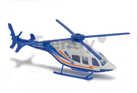 Vrtuľník Helicopter Majorette kovový 13 cm dĺžka 6 rôznych druhov