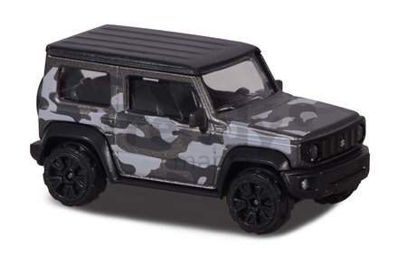 Autíčka terénne Suzuki Jimny Majorette kovové 7,5 cm dĺžka sada 5 druhov v darčekovom balení