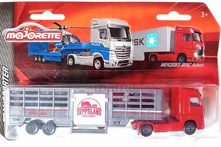 Transportér mestský City Transporter Majorette kovový s pohyblivými časťami 20 cm dĺžka rôzne druhy