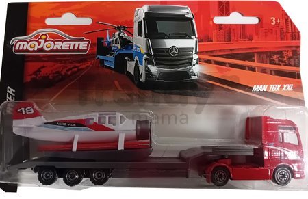 Transportér mestský City Transporter Majorette kovový s pohyblivými časťami 20 cm dĺžka rôzne druhy