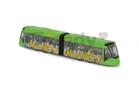 Autobus MAN City Bus a električka Siemens Avenio Tram Majorette kovový 20 cm dĺžka 6 rôznych druhov