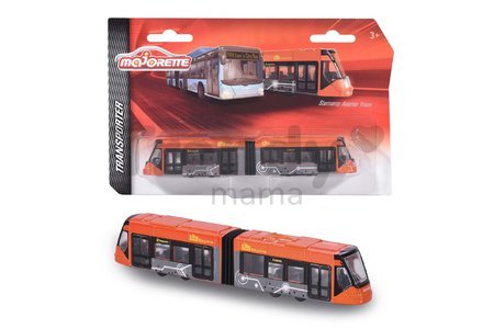 Autobus MAN City Bus a električka Siemens Avenio Tram Majorette kovový 20 cm dĺžka 6 rôznych druhov