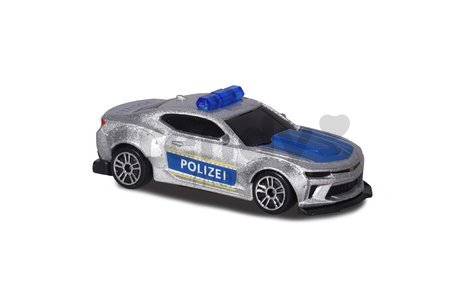 Autíčko zásahové S.O.S. Flashers Majorette kovové so zvukom 7,5 cm dĺžka rôzne druhy