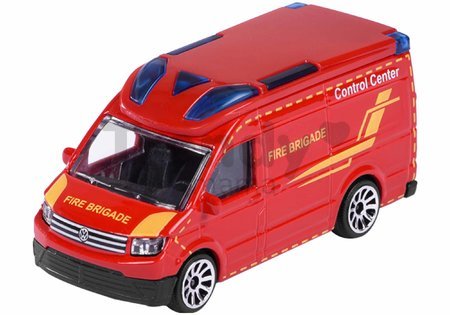 Autíčka zásahové S.O.S. Majorette s pohyblivými časťami 7,5 cm dĺžka 3 druhy 2 rôzne varianty