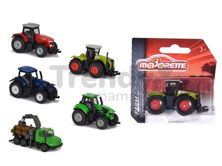 Autíčko farmárske Farm Vehicles Majorette 7,5 cm dĺžka 6 rôznych druhov