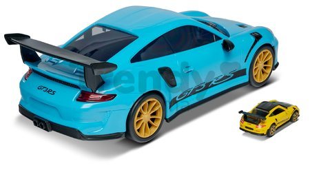 Autíčko Porsche s boxom na autíčka 911 GT3 RS Carry Case Majorette so zvukom 35 cm dĺžka a 1 mini autíčko