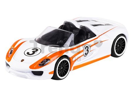 Autíčka Porsche Edition Discovery Pack Majorette kovové dĺžka 7,5 cm sada 20 druhov + 2 autíčka zdarma