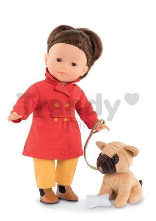 Psík s obojkom Puppy Set with Leash & Bond Corolle pre 36 cm bábiku od 4 rokov