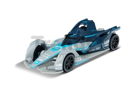 Autíčka Formula E Gen 2 Cars Majorette kovové s gumenými kolieskami 7,5 cm dĺžka sada 5 druhov v darčekovom balení