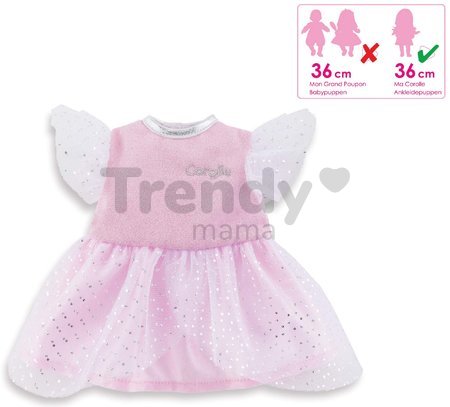 Oblečenie Dress Sparkling Pink Ma Corolle pre 36 cm bábiku od 4 rokov