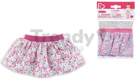 Oblečenie Skirt Floral Ma Corolle pre 36 cm bábiku od 4 rokov