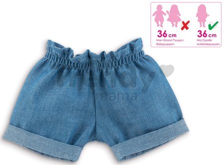 Oblečenie Denim Shorts Ma Corolle pre 36 cm bábiku od 4 rokov
